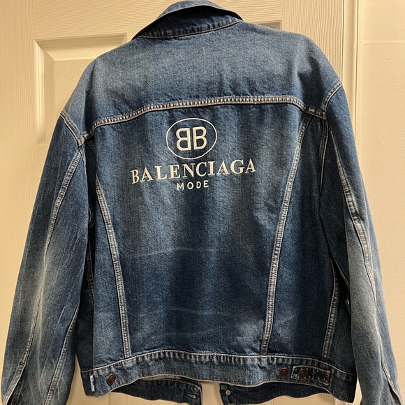 Balenciaga Other - Authentic Balenciaga Mens Denim Jacket